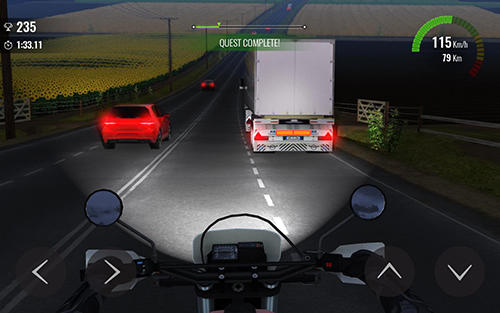 Gameplay screenshot from moto traffic race 2 for Android