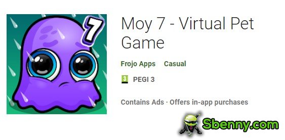 بازی حیوان خانگی مجازی moy 7