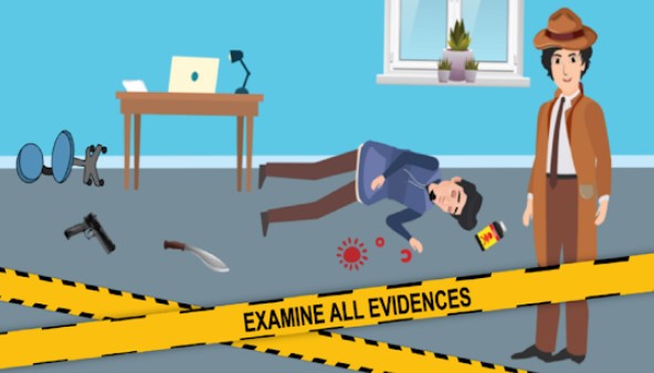 Gameplay screenshot from mr detective detective games and criminal cases for Android
