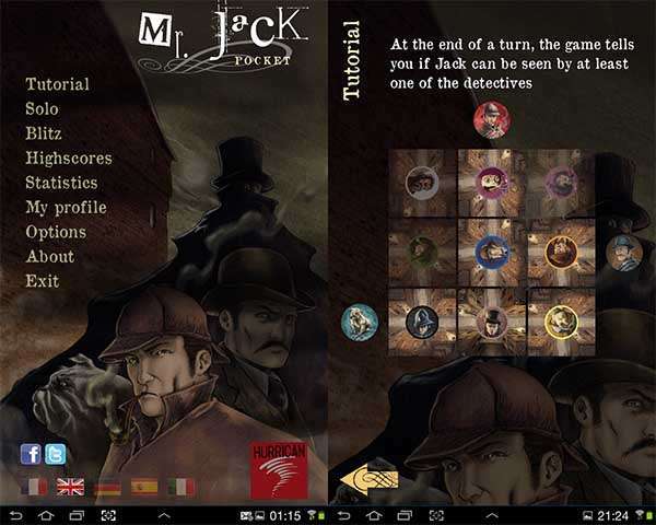 Gameplay screenshot from mr jack pocket for Android