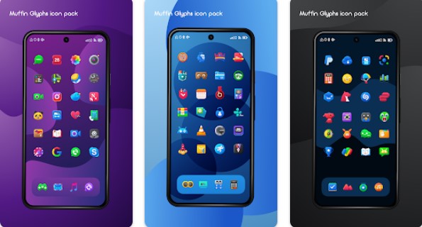 muffin glyphs icon pack APK Android