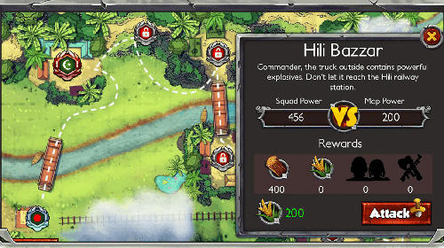 Gameplay screenshot from mukti camp for Android