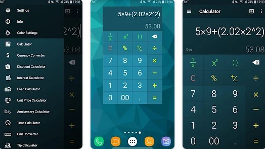 Gameplay screenshot from multi calculator for Android