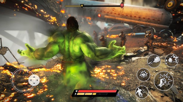 Gameplay screenshot from muscle hero for Android