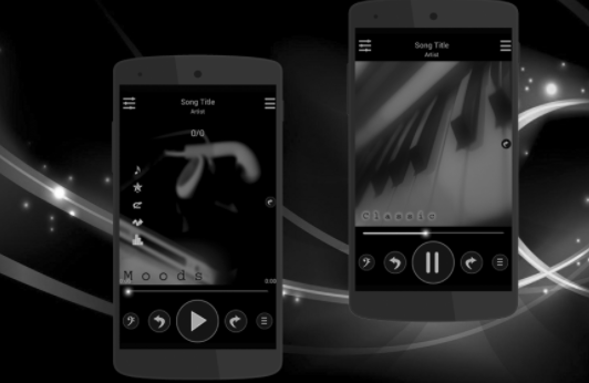 Gameplay screenshot from music player pro for Android
