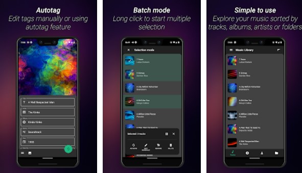 Gameplay screenshot from music tag editor mp3 tagger free music editor for Android