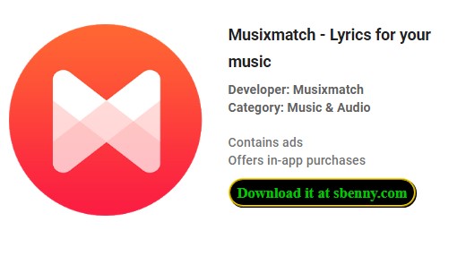 اشعار musixmatch برای موسیقی شما