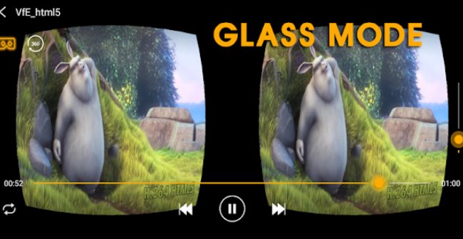 Gameplay screenshot from mxvr player 360 vr for Android