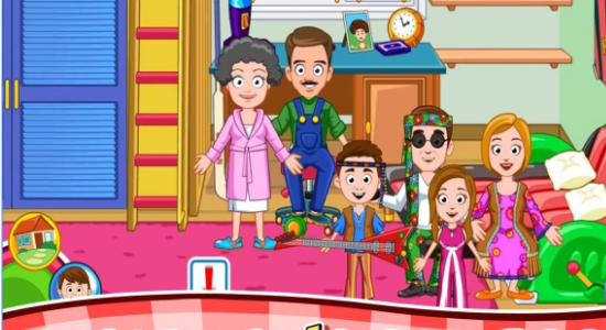 Gameplay screenshot from my Town Grandparents for Android