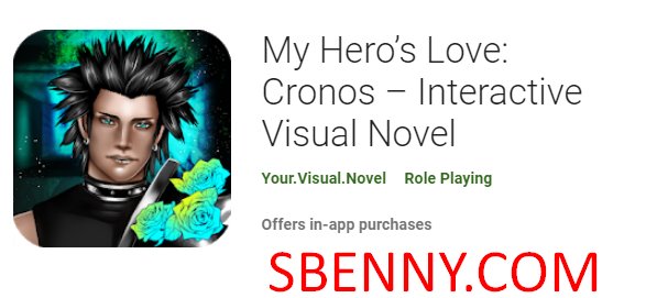 mon héros s love cronos roman visuel interactif