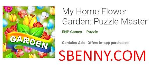 my home flower garden puzzle master