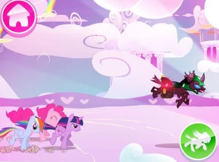 Gameplay screenshot from my little pony harmony quest for Android