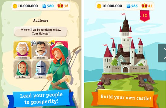 Gameplay screenshot from my majesty for Android