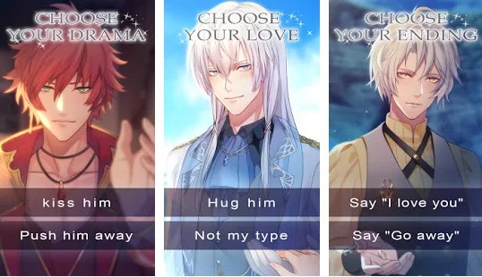 Gameplay screenshot from my mystic dragons romance you choose for Android