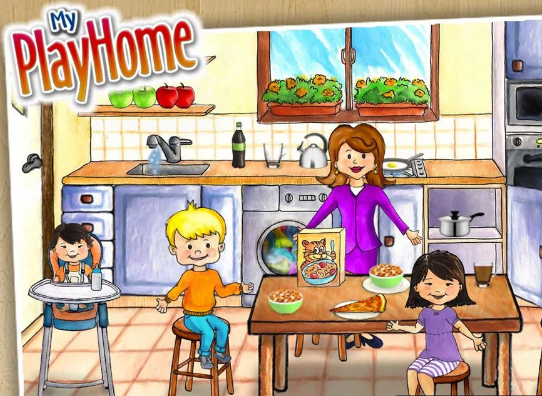 Gameplay screenshot from my playhome for Android