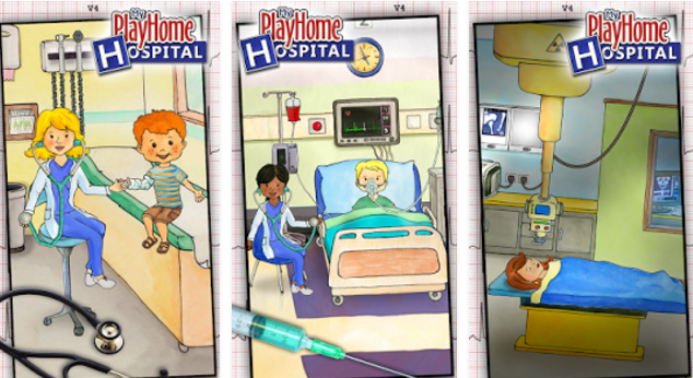 Gameplay screenshot from my playhome hospital for Android