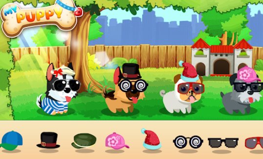 Gameplay screenshot from my puppy for Android