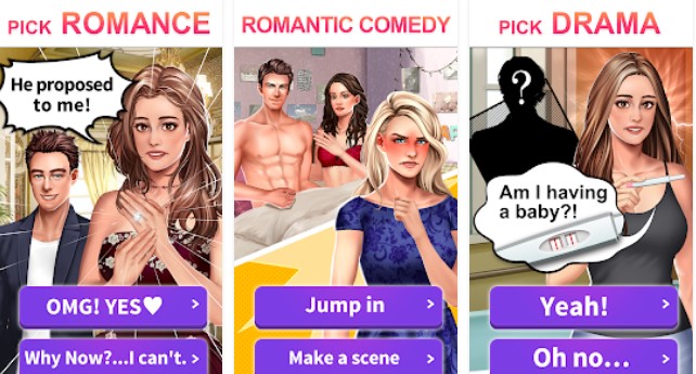 Gameplay screenshot from my shelf my choice my episode for Android