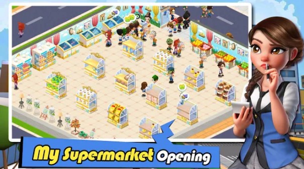 Gameplay screenshot from my store sim shopping for Android