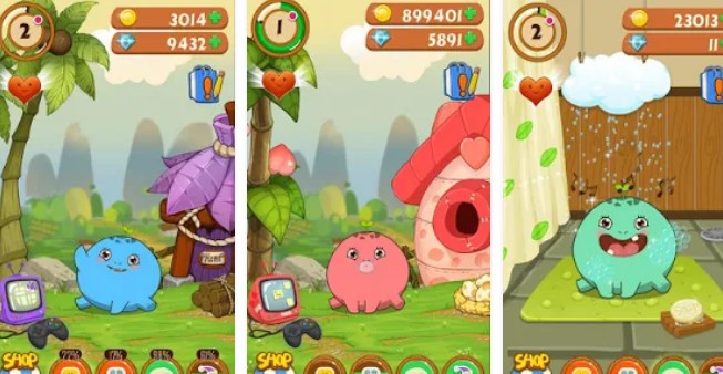 Gameplay screenshot from my tiny pet for Android