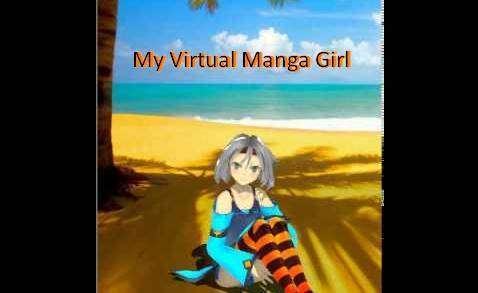 Tiegħi Virtwali Manga Girl Anime