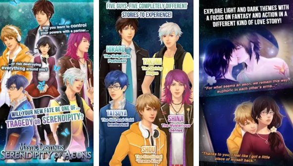 Gameplay screenshot from mystic destinies soa for Android