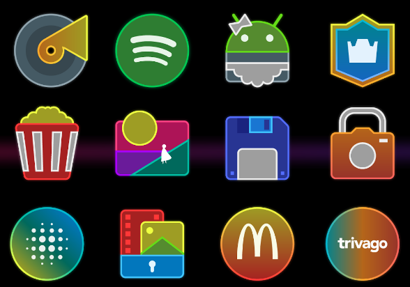 paquete de iconos nadeon MOD APK Android