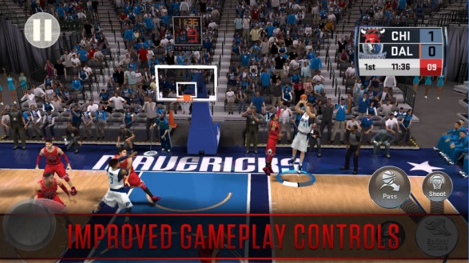 Gameplay screenshot from nba 2K18 for Android