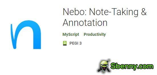 nebo note taking and annotation