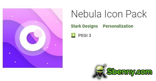 pacchetto di icone nebulosa