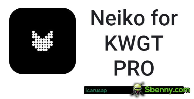 neiko for kwgt pro