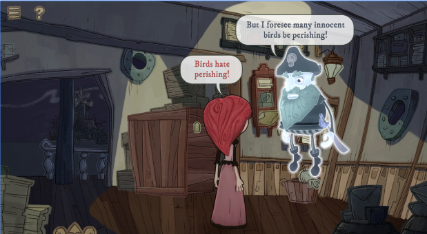 Gameplay screenshot from nelly cootalot the fowl fleet for Android