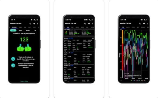 Gameplay screenshot from network cell info and wifi for Android