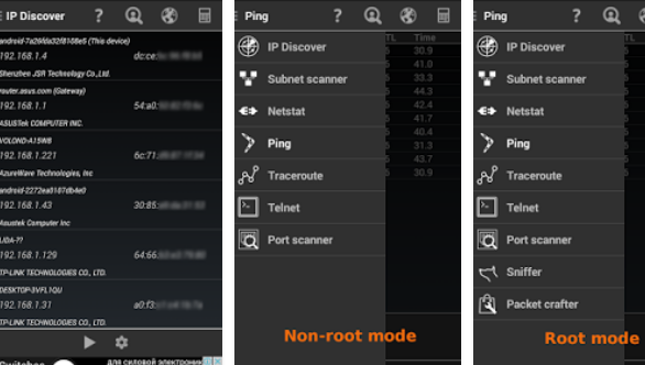 ابزارهای شبکه MOD APK Android