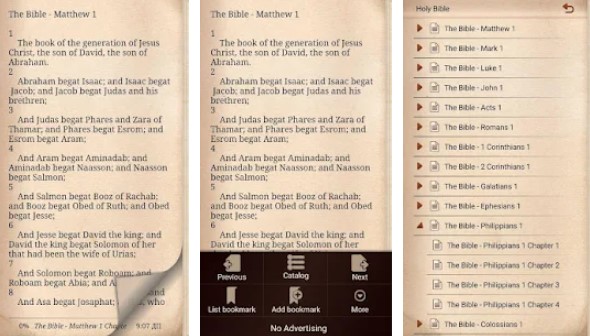a Szent Biblia új testamentuma MOD APK Android