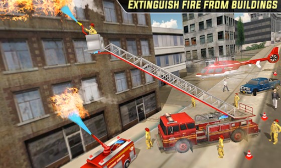 Gameplay screenshot from new york fire rescue simulator 2019 for Android