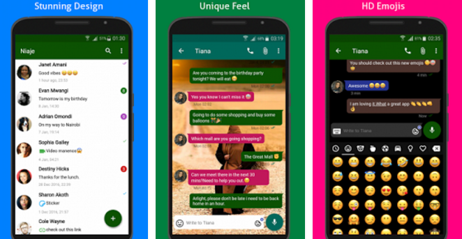 niaje messenger sms y mms MOD APK Android
