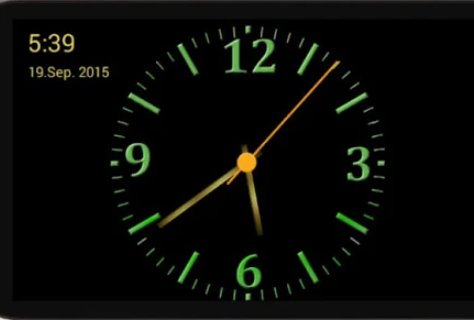 nice night clock with alarm and light MOD APK Android