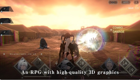 Gameplay screenshot from nier reincarnation for Android