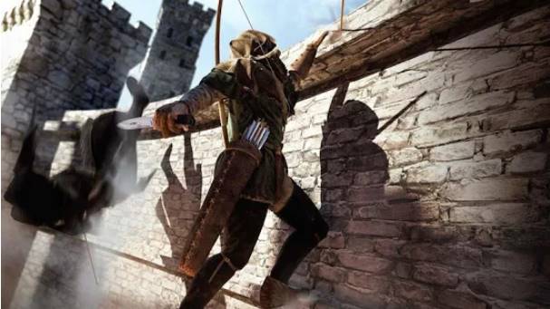Gameplay screenshot from ninja samurai assassin hero iv medieval thief for Android
