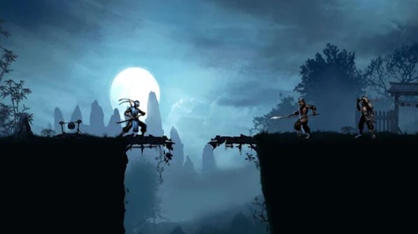Gameplay screenshot from ninja warrior legend of shadow fighting games for Android