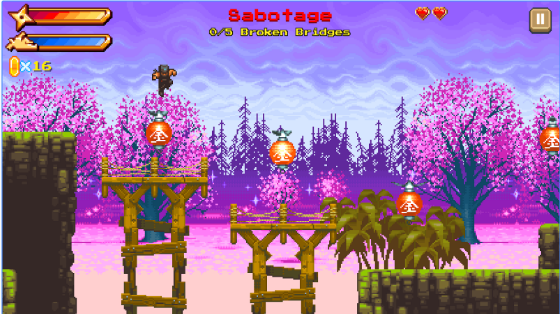 Gameplay screenshot from ninjawesome for Android