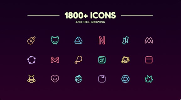 noodlelines pastel icon pack MOD APK Android