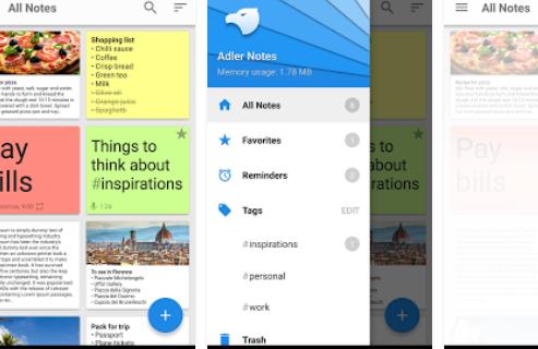 blocco note MOD APK Android
