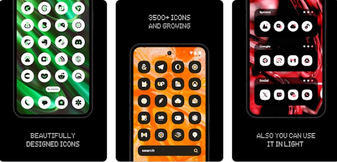 Gameplay screenshot from nothing material you adaptive for Android