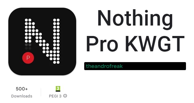 nothing pro kwgt