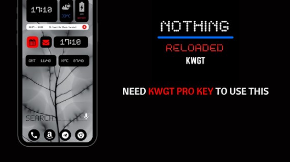 nada recarregado kwgt 2.0