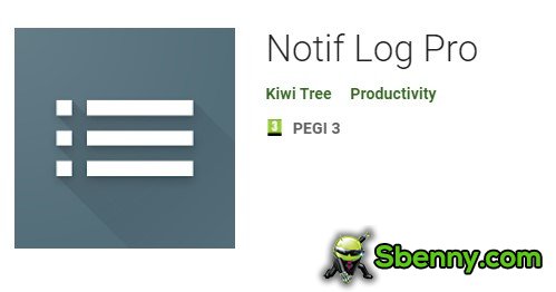notif log pro