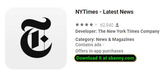 Nytimes ultime notizie
