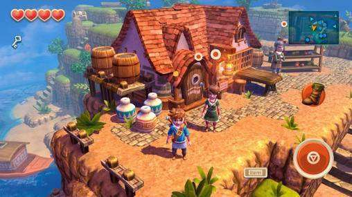 Gameplay screenshot from oceanhorn for Android